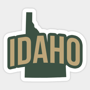 Idaho State Sticker